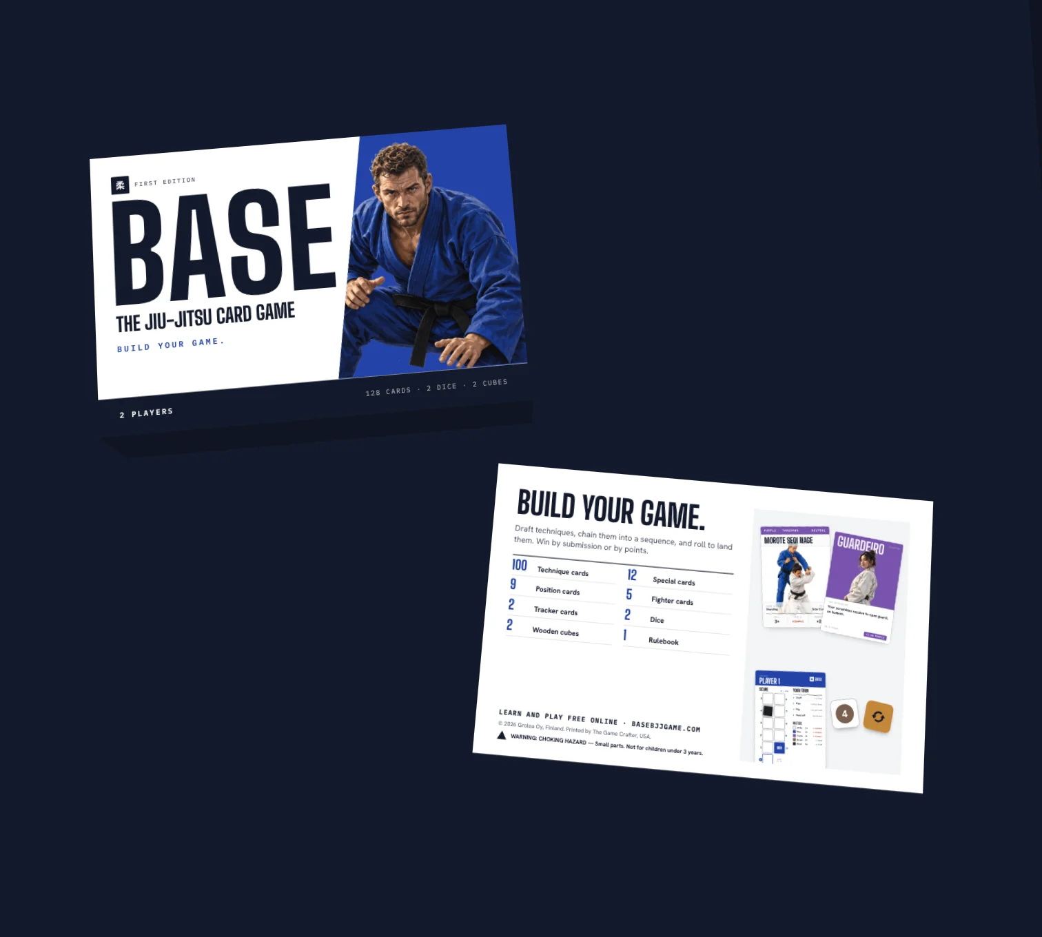 Base box and rule sheet